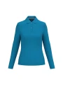 KARIBAN Polo manches longues femme /api/colors/3848809b-00f3-4a7f-8b57-fc0187a98ade personnalisable
