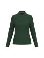 KARIBAN Polo manches longues femme /api/colors/04ff5422-733a-4283-80b4-be8cd0eba314 personnalisable