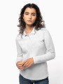 Polos à personnaliser KARIBAN Polo manches longues femme 