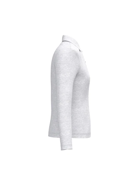 KARIBAN Polo manches longues femme /api/colors/4a891c91-7426-40ec-9f86-8674f2899954 personnalisable