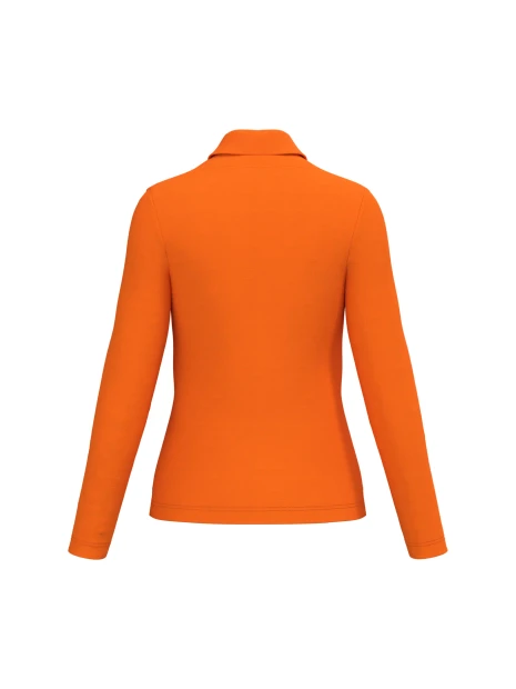 KARIBAN Polo manches longues femme /api/colors/d51260d5-b263-4200-988d-ee19f414959e personnalisable