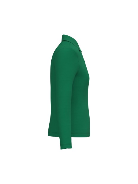 KARIBAN Polo manches longues femme /api/colors/8e228bbe-4407-4cbc-b57b-e0b7f7e9d211 personnalisable