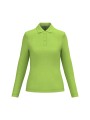KARIBAN Polo manches longues femme /api/colors/8facb4b8-f974-4489-9f35-f89e0fd34bf7 personnalisable
