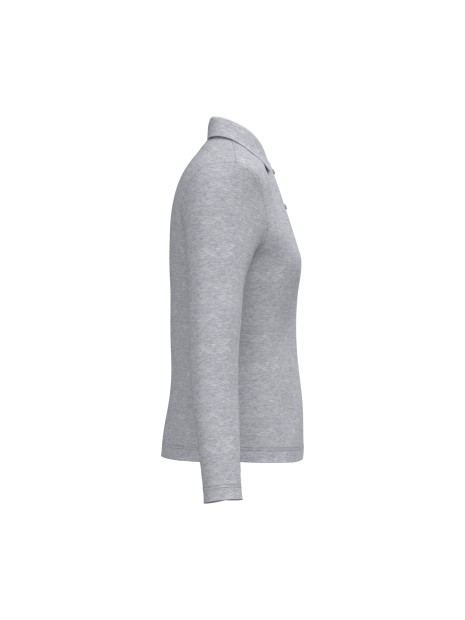 KARIBAN Polo manches longues femme /api/colors/a37ac46b-201c-43db-9085-8f3a99c04b1c personnalisable