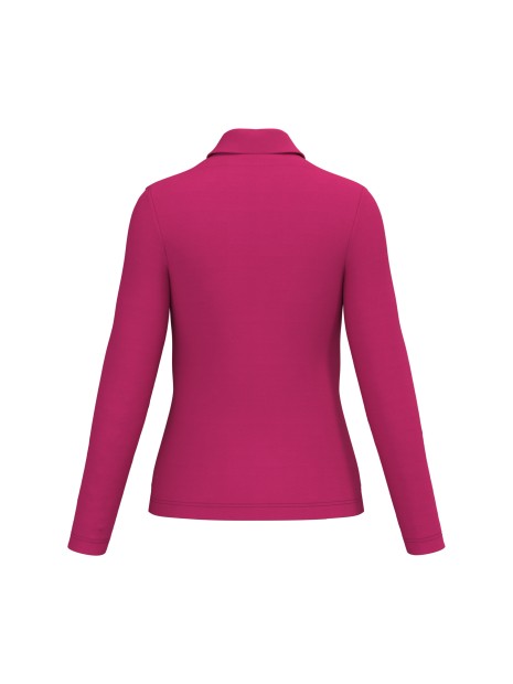 KARIBAN Polo manches longues femme /api/colors/0327c765-dd20-409c-911d-31f7a9b4c2f5 personnalisable