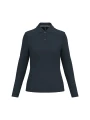KARIBAN Polo manches longues femme /api/colors/b68891a9-1d28-4f7a-8deb-775c45027afd personnalisable