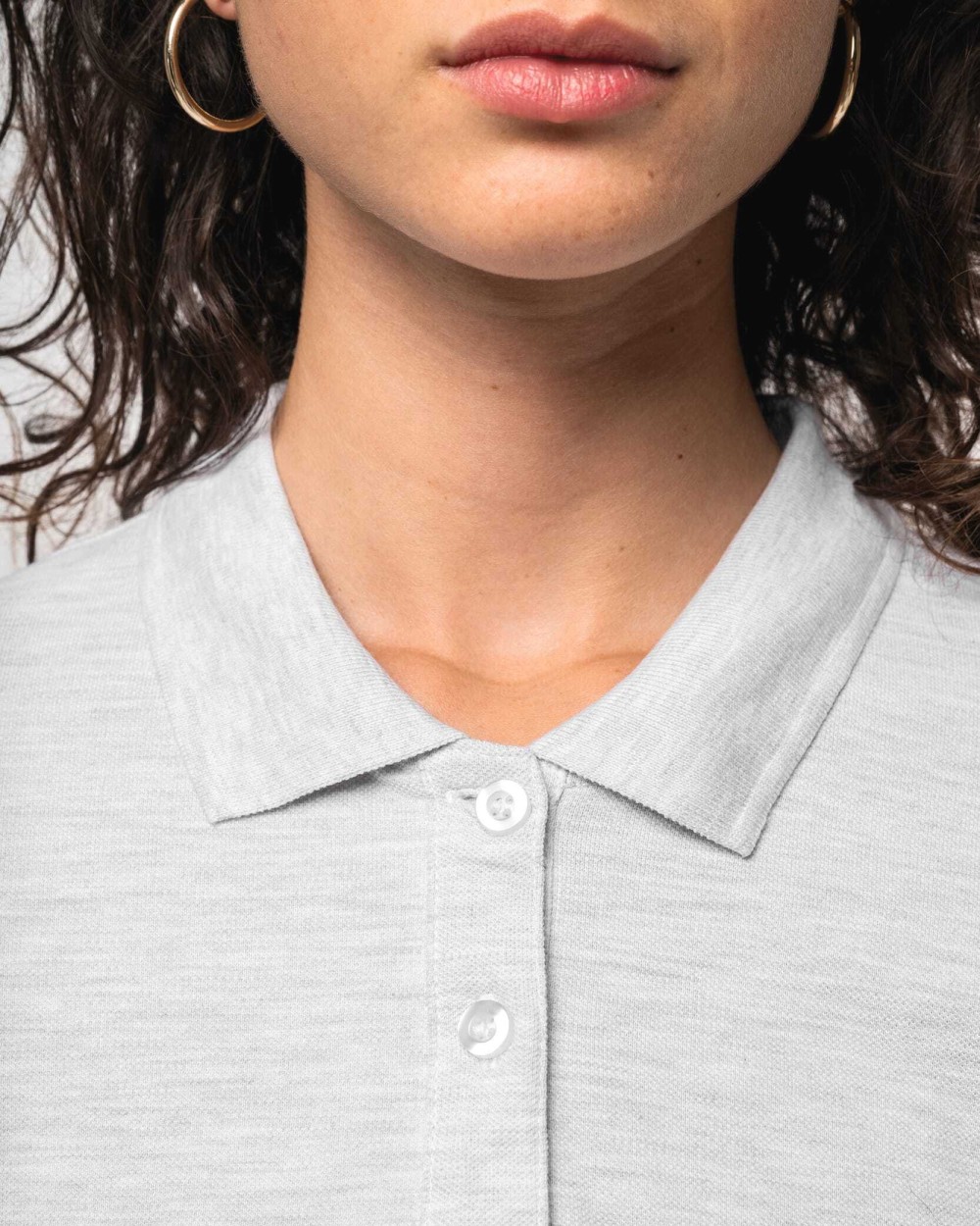 Polos personnalisable KARIBAN Polo manches longues femme