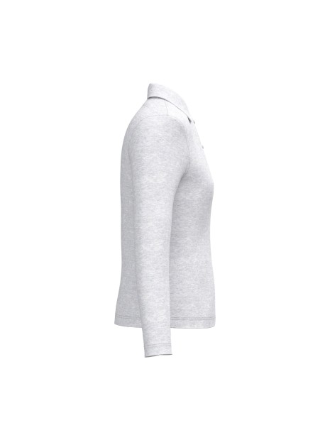 KARIBAN Polo manches longues femme /api/colors/4a891c91-7426-40ec-9f86-8674f2899954 personnalisable