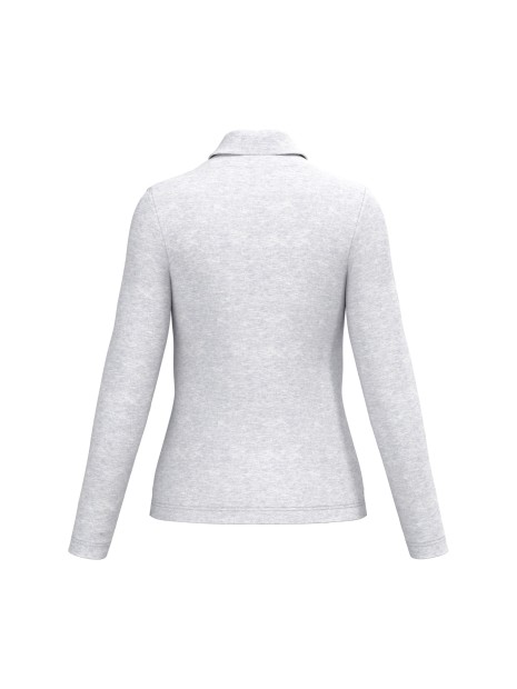 KARIBAN Polo manches longues femme /api/colors/4a891c91-7426-40ec-9f86-8674f2899954 personnalisable