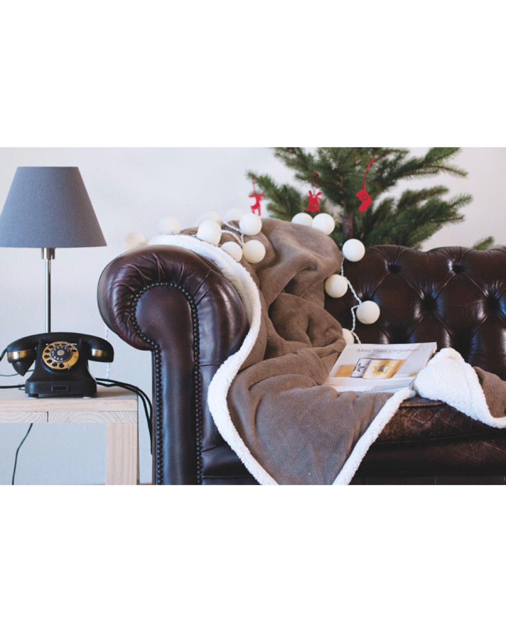 Plaids personnalisable 4DO Couverture PP / sherpa