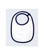 Baby artikelen BABYBUGZ SINGLE LAYER BIB voor bedrukking &amp; borduring