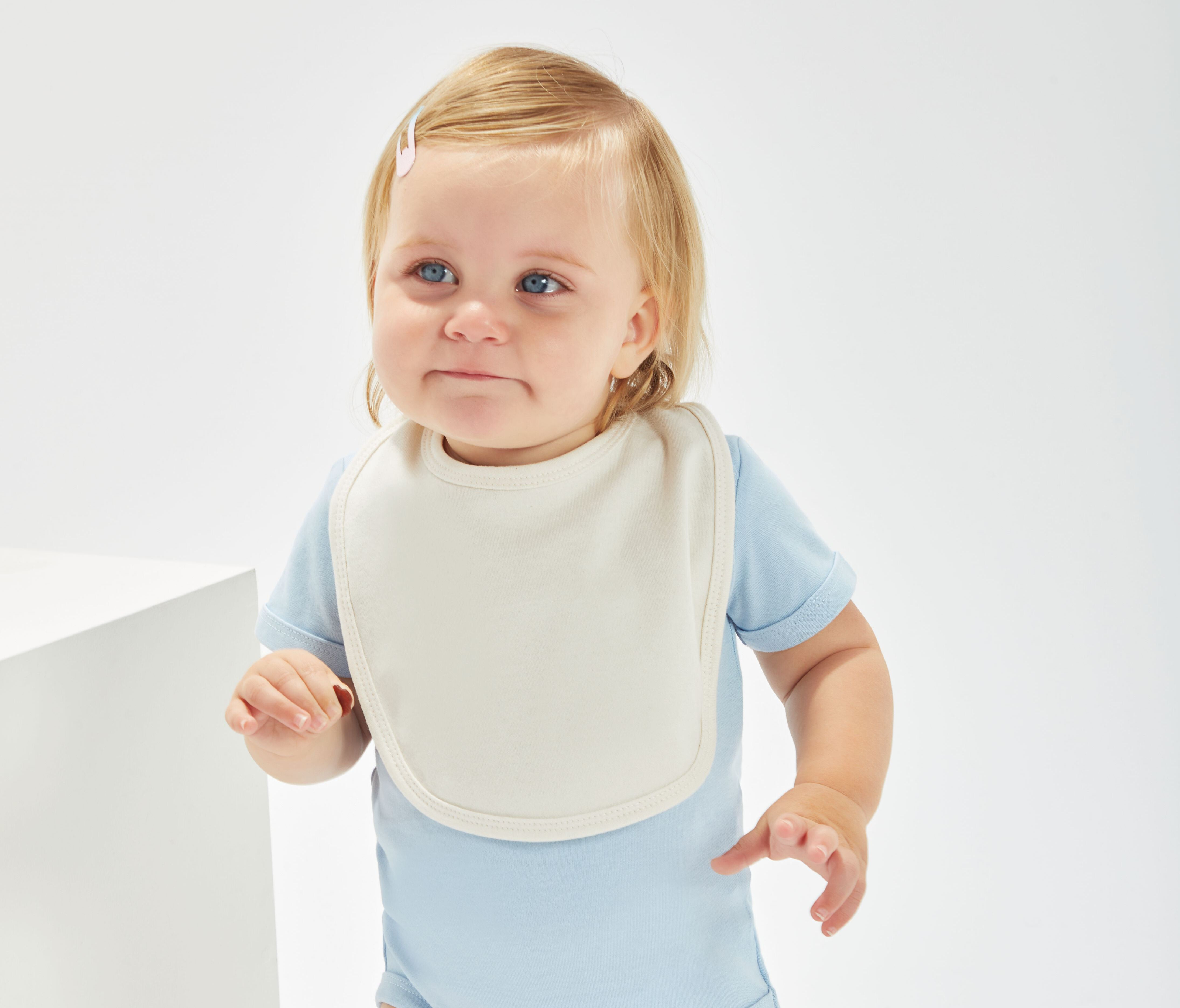 Articles bébés personnalisable BABYBUGZ SINGLE LAYER BIB