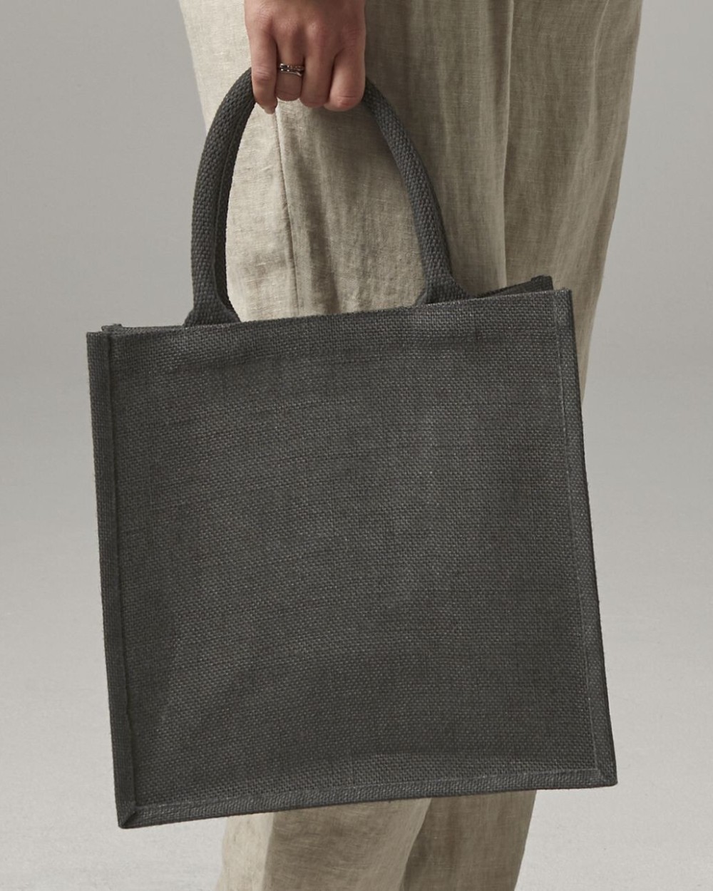 WESTFORDMILL JUTE MIDI TOTE Tote Bags personalisierbar