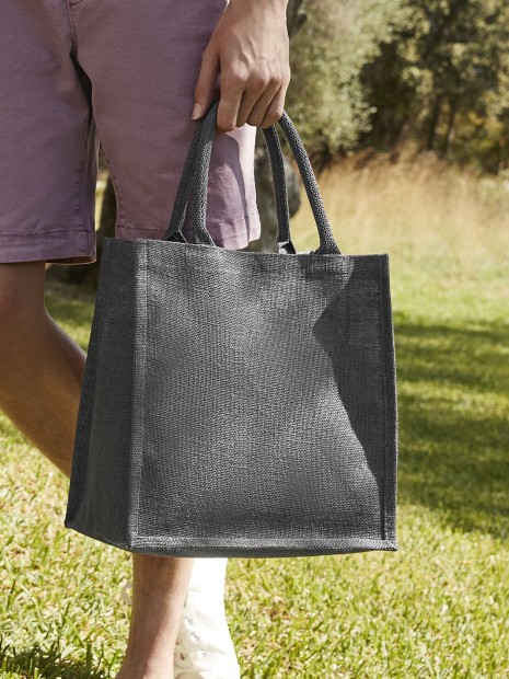 Tote bags à personnaliser WESTFORDMILL JUTE MIDI TOTE 