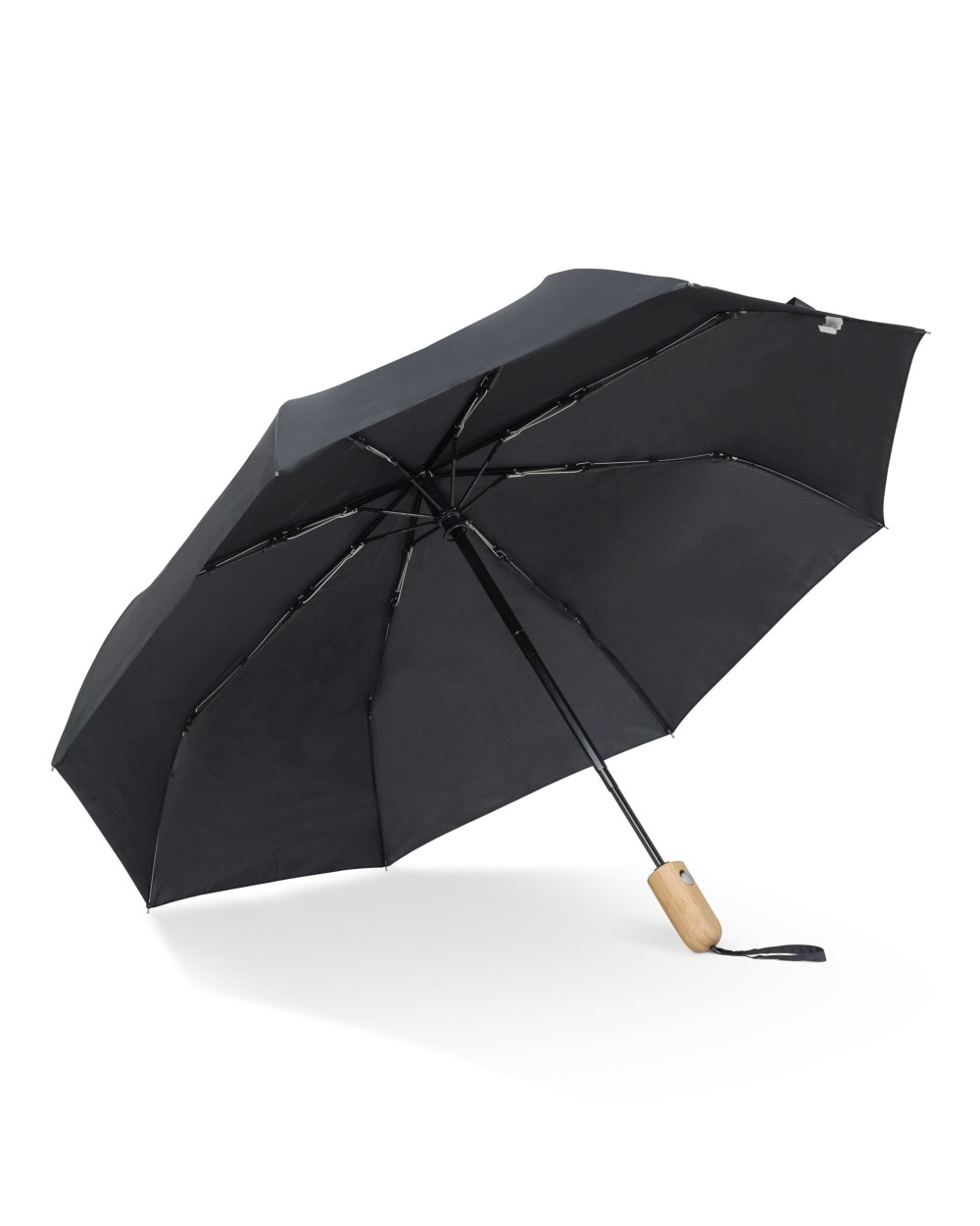 Parapluies personnalisable 4DO Parapluie pliable 21” en R-PET. Ouverture automatique
