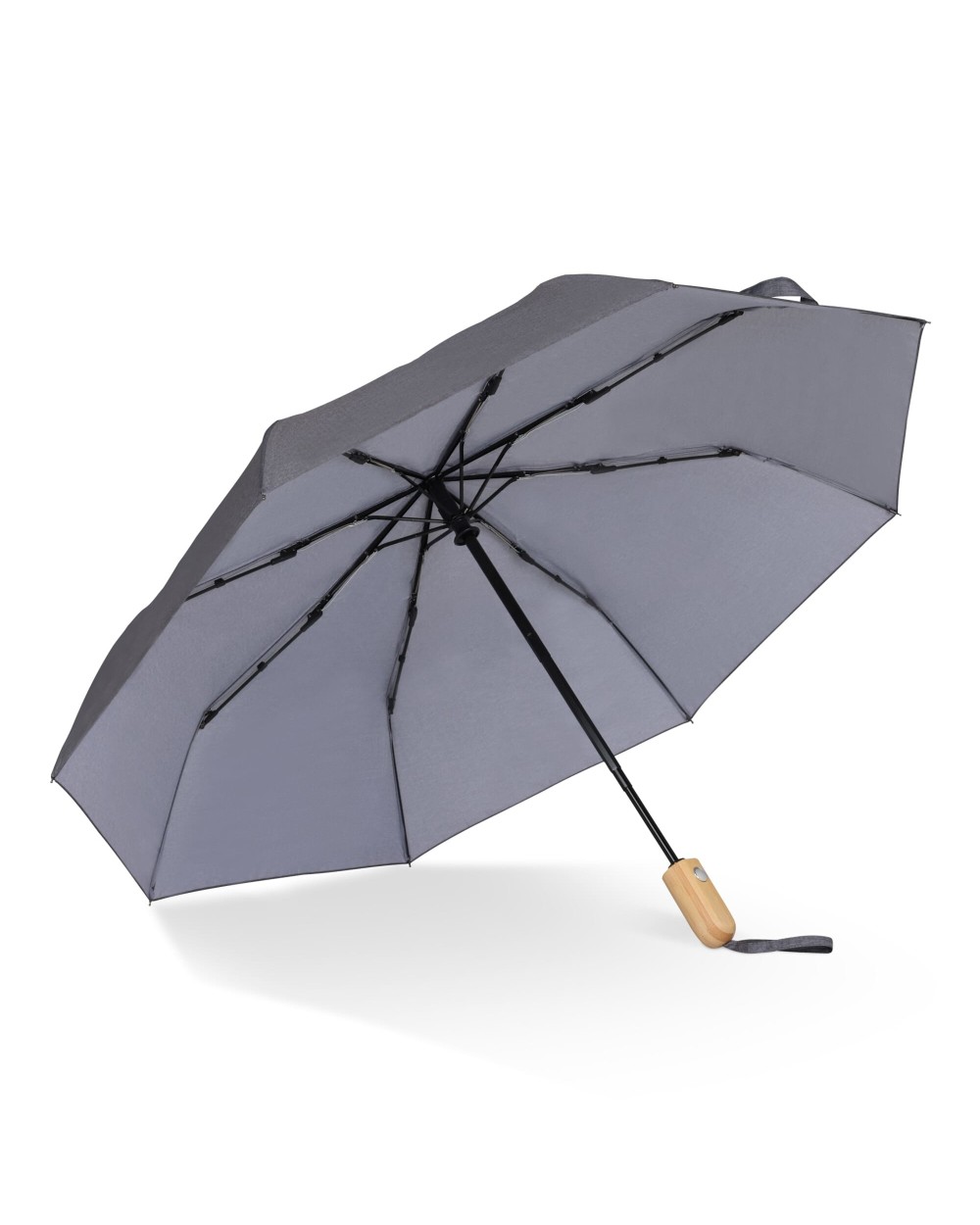 Parapluies personnalisable 4DO Parapluie pliable 21” en R-PET. Ouverture automatique