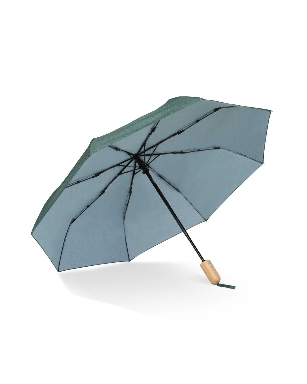 Parapluies personnalisable 4DO Parapluie pliable 21” en R-PET. Ouverture automatique
