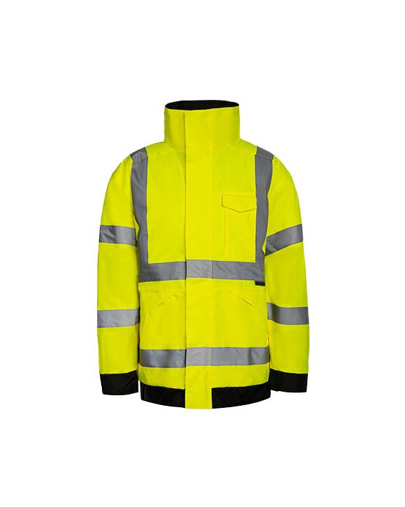 KORNTEX HI-VIS RAIN LITE JACKET KAUNAS Jacken personalisierbar