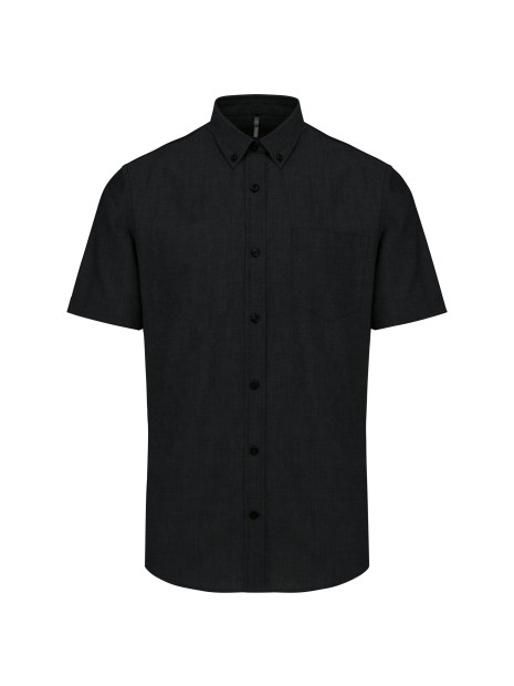 KARIBAN Chemise Oxford manches courtes /api/colors/b9fdad4a-5e94-45cb-8c03-c08b349b28c3 personnalisable