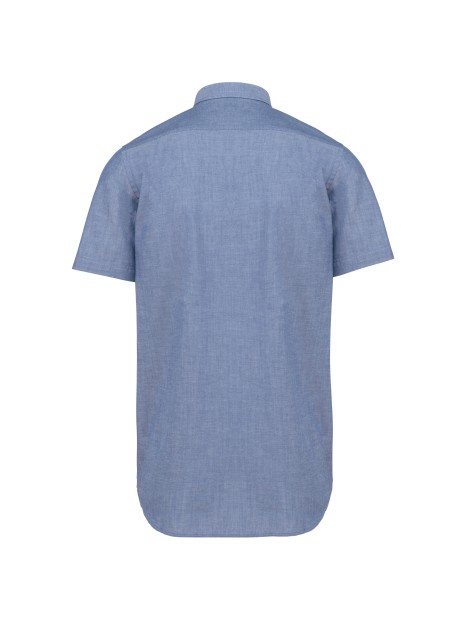 KARIBAN Chemise Oxford manches courtes /api/colors/6dc833b8-9eb1-49eb-b62d-816b28428d46 personnalisable