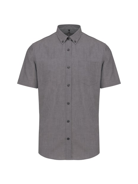 KARIBAN Chemise Oxford manches courtes /api/colors/071491ec-56e1-4254-acb0-9a5fc3500fce personnalisable