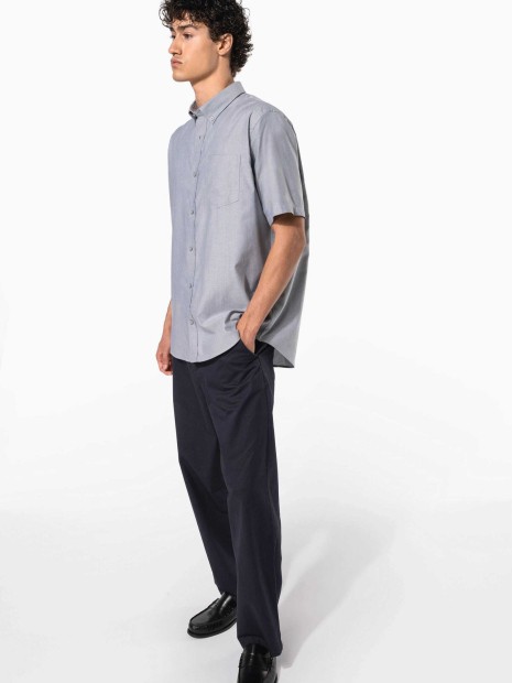Chemises à personnaliser KARIBAN Chemise Oxford manches courtes 