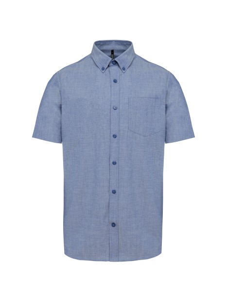 KARIBAN Chemise Oxford manches courtes /api/colors/6dc833b8-9eb1-49eb-b62d-816b28428d46 personnalisable