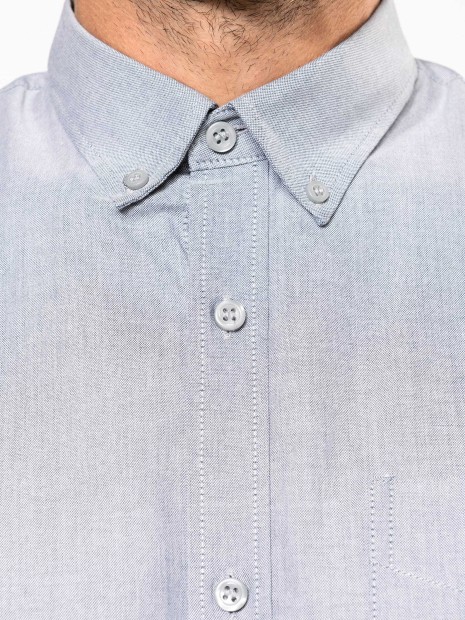 Chemises à personnaliser KARIBAN Chemise Oxford manches courtes 