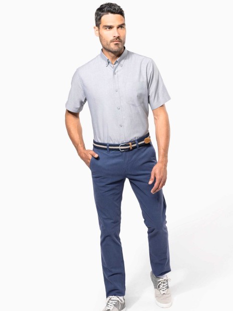 Chemises à personnaliser KARIBAN Chemise Oxford manches courtes 