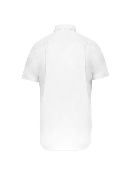 KARIBAN Chemise Oxford manches courtes /api/colors/7a92cd2d-10d2-40b4-928b-296bb7487506 personnalisable