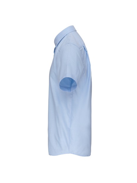 KARIBAN Chemise Oxford manches courtes /api/colors/47da2a7d-af26-4e06-98f3-390f4bc89c64 personnalisable