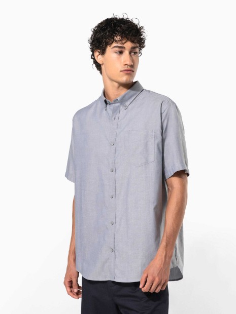 Chemises à personnaliser KARIBAN Chemise Oxford manches courtes 