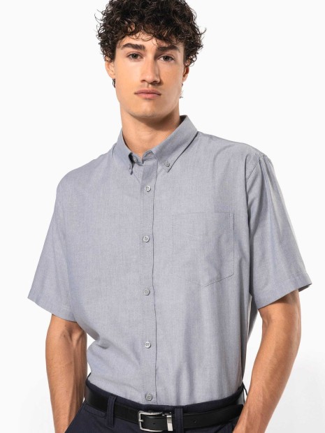Chemises à personnaliser KARIBAN Chemise Oxford manches courtes 