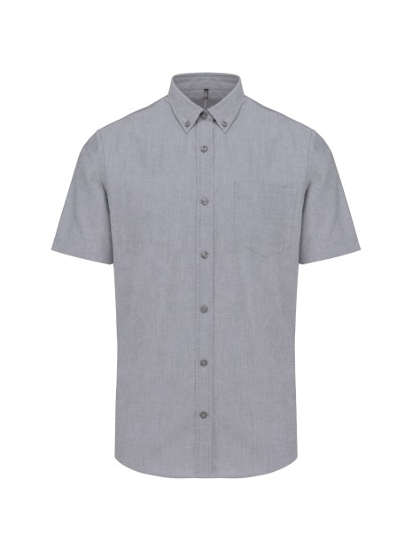 KARIBAN Chemise Oxford manches courtes /api/colors/703a456d-6b9d-47ec-bde3-ed4c0de8ed82 personnalisable