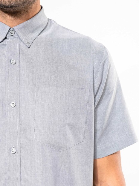 Chemises à personnaliser KARIBAN Chemise Oxford manches courtes 