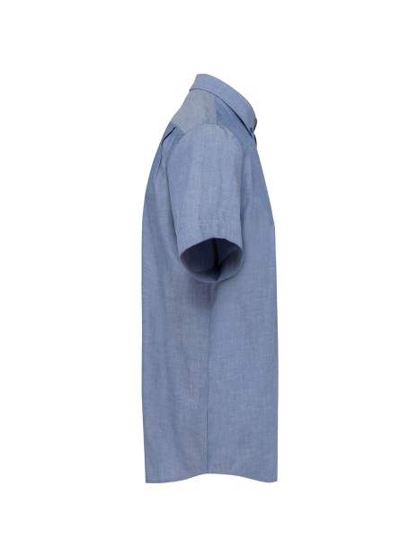 KARIBAN Chemise Oxford manches courtes /api/colors/6dc833b8-9eb1-49eb-b62d-816b28428d46 personnalisable