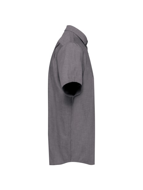 KARIBAN Chemise Oxford manches courtes /api/colors/071491ec-56e1-4254-acb0-9a5fc3500fce personnalisable