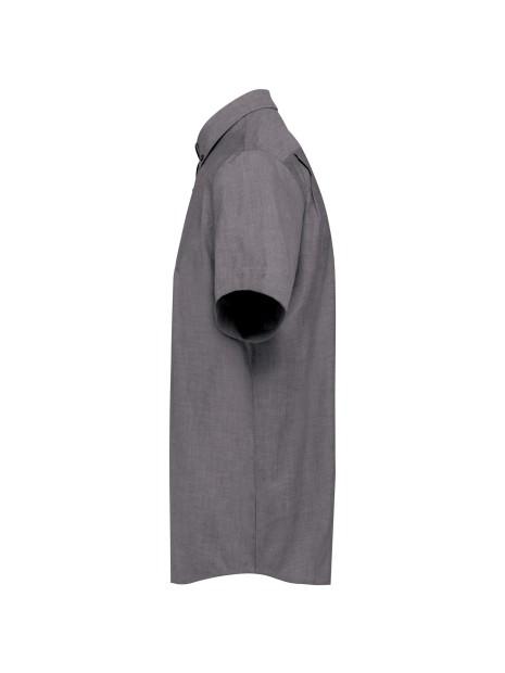 KARIBAN Chemise Oxford manches courtes /api/colors/071491ec-56e1-4254-acb0-9a5fc3500fce personnalisable