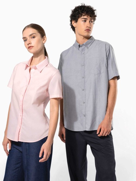 Chemises à personnaliser KARIBAN Chemise Oxford manches courtes 