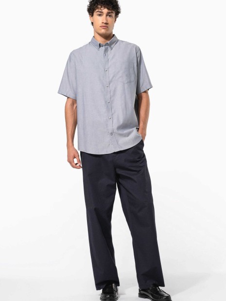 Chemises à personnaliser KARIBAN Chemise Oxford manches courtes 