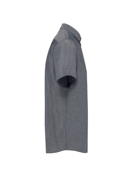 KARIBAN Chemise Oxford manches courtes /api/colors/238ab712-3644-4e4d-8113-6695293ea7ee personnalisable