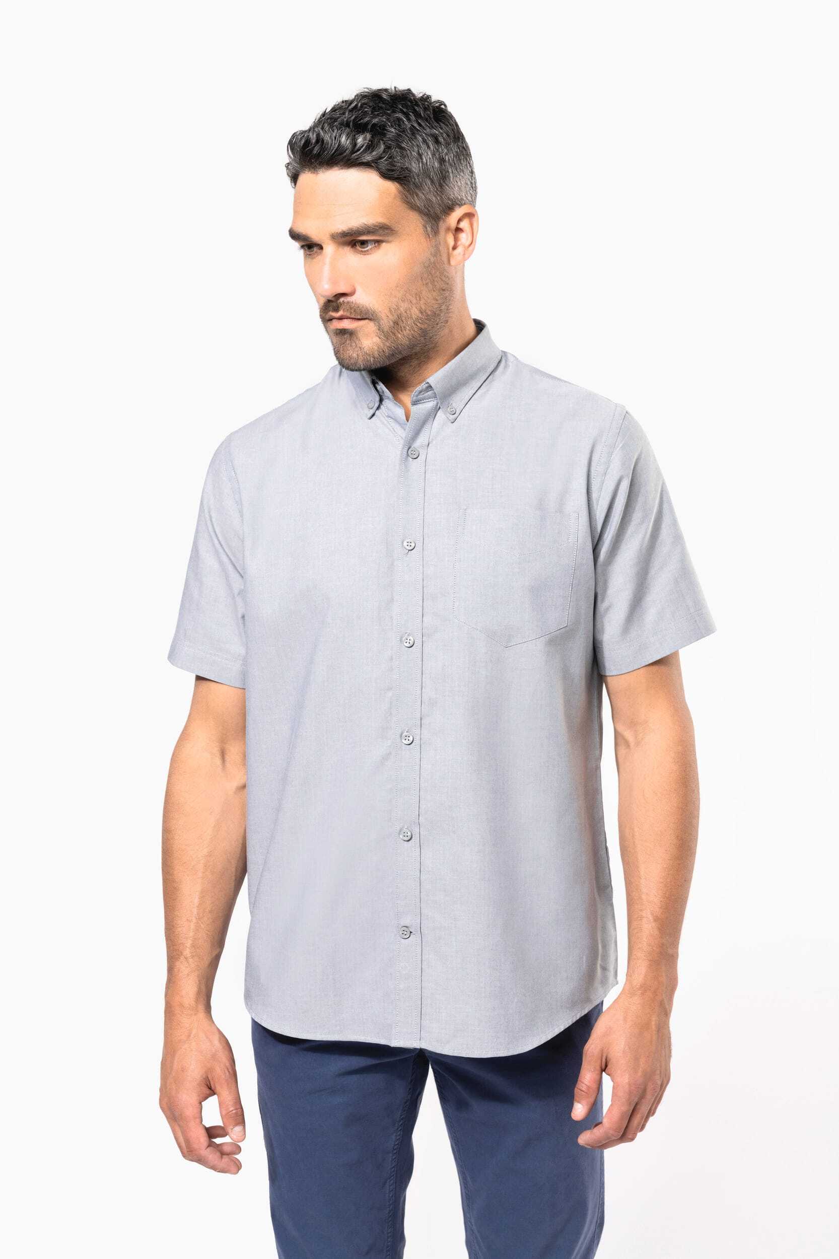 Chemises personnalisable KARIBAN Chemise Oxford manches courtes