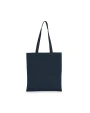 Tote bags KIMOOD Klassieke shopper van biologisch katoen voor bedrukking &amp; borduring