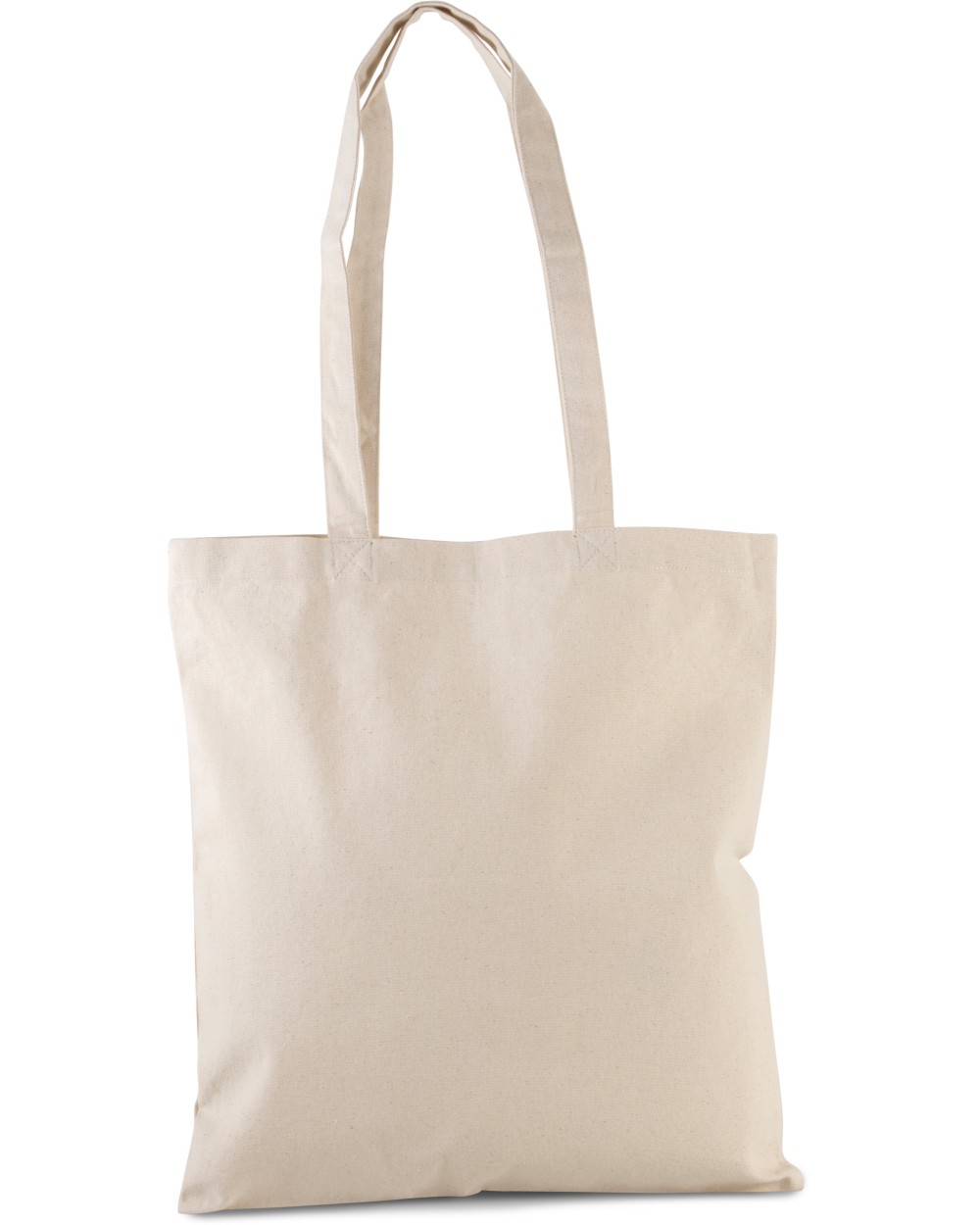 Tote bags KIMOOD Klassieke shopper van biologisch katoen voor bedrukking &amp; borduring