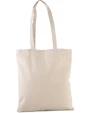 Tote bags KIMOOD Klassieke shopper van biologisch katoen voor bedrukking &amp; borduring