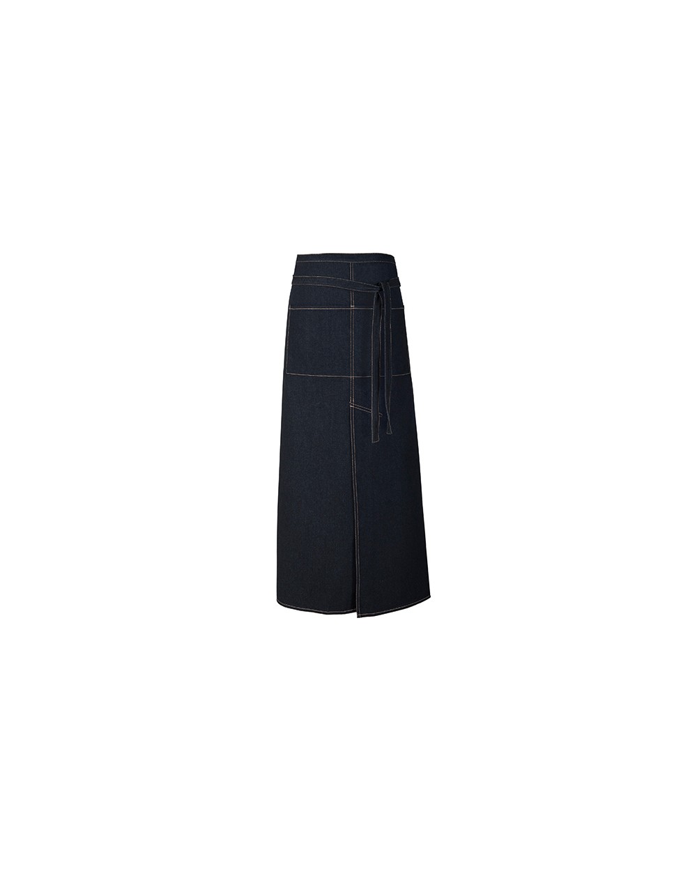 LINK KITCHENWEAR Jeans Bistro Apron with Split Schürzen personalisierbar