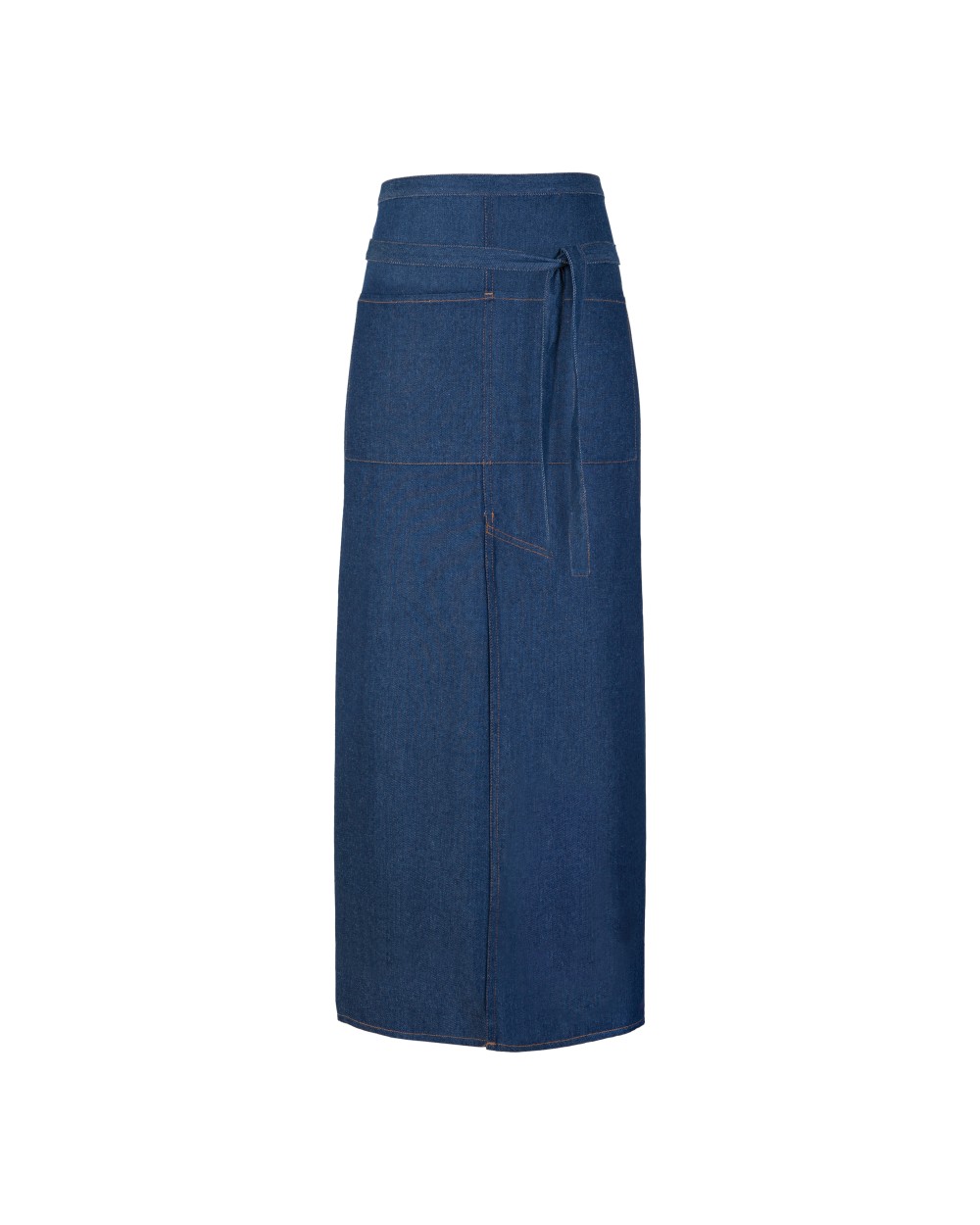 LINK KITCHENWEAR Jeans Bistro Apron with Split Schürzen personalisierbar