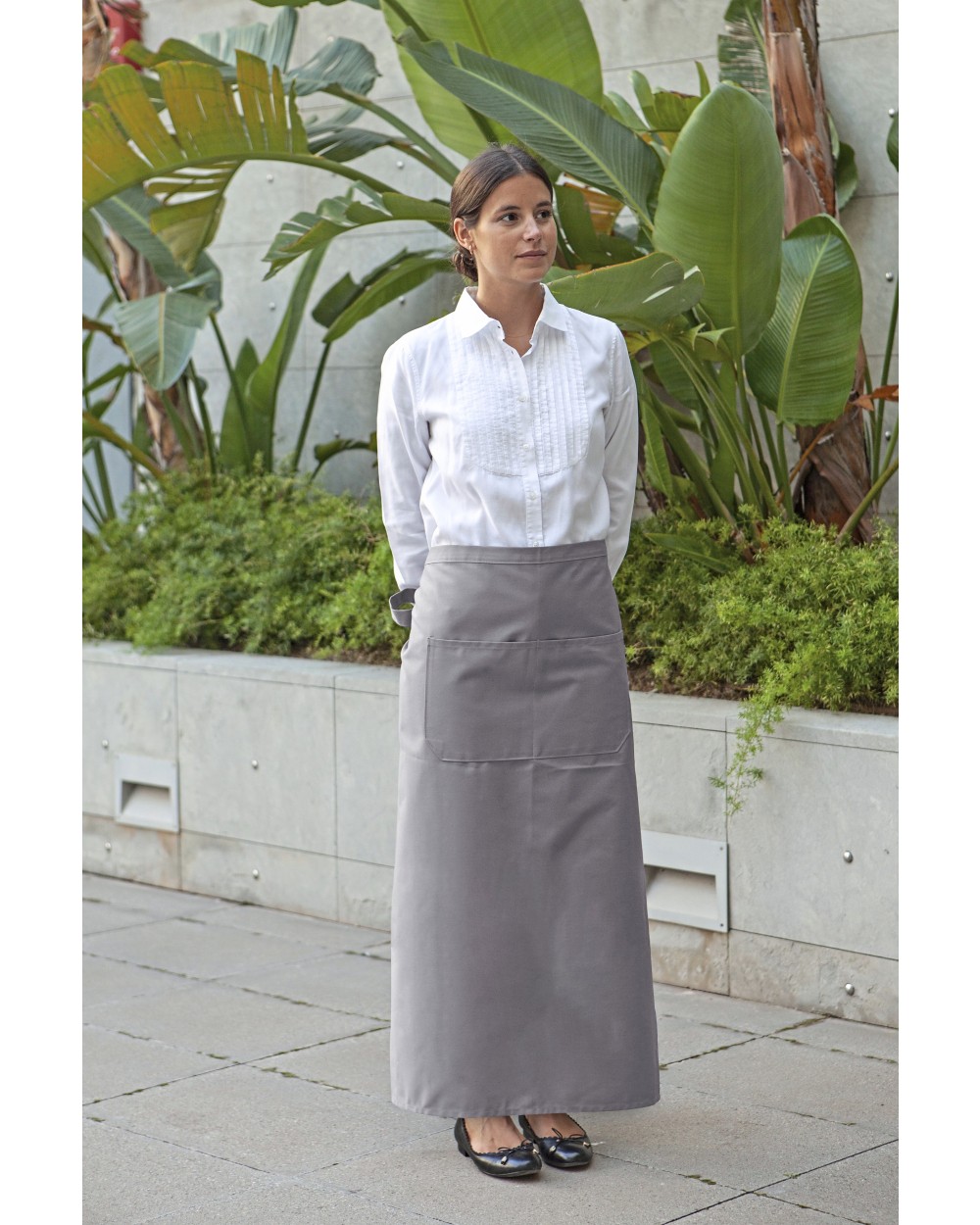 Tabliers personnalisable LINK KITCHENWEAR Bistro Apron Business XL with Front Pocket