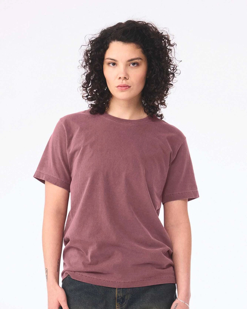 BELLA-CANVAS Unisex-T-Shirt aus dickem, verwaschenem Stoff T-Shirts personalisierbar