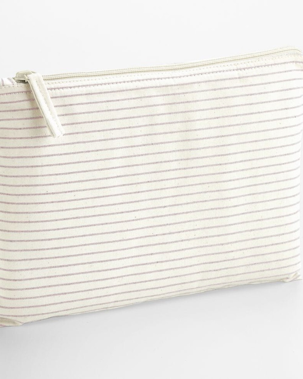 Sacs & Bagagerie personnalisable WESTFORDMILL STRIPED ORGANIC COTTON ACCESSORY POUCH